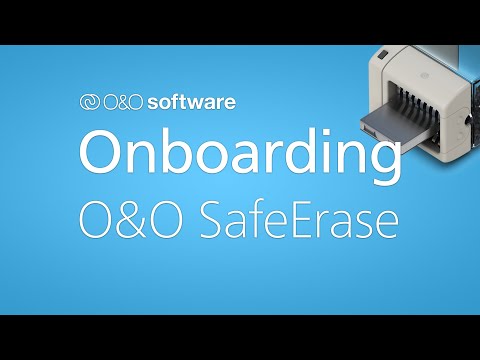 Erste Schritte mit O&amp;O SafeErase 16