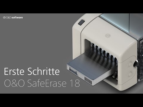 Erste Schritte mit O&amp;O SafeErase 18